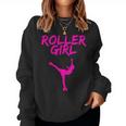 Roller Girl Figure Skating For Roller Girl Roller Skates Girls Sweatshirt Frauen