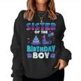 Sister Birthday Boy Llama Pinata Party Matching Family Women Sweatshirt