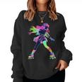 Skating Girl Roller Skater Disco 70 80 Retro Party Sudadera Mujer