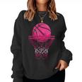 Vintage Pink Basketball Desgin For Girl Women Sweatshirt