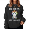 Women's 40Th Birthday Woman Unicorn 40 Year Old Idea Sweatshirt Frauen