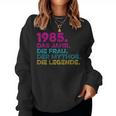 Women's Birthday intage 1985 Woman Myth Legend Sweatshirt Frauen