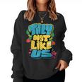 They Not Like Us Retro Vintage Women Women Sweatshirt