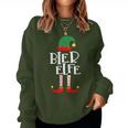 Beer Elf Family Outfit Family Partner Look Christmas Sweatshirt Frauen