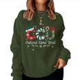 Ccu Nurse Christmas Critical Care Unit Xmas Girl Nurse Women Sweatshirt