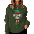 Women's Pensioner Elf Partner Look Family Outfit Christmas Sweatshirt Frauen