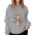 Santa Beagle Christmas Decoration Xmas Beagle Mum Sweatshirt Frauen