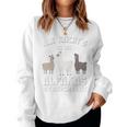 Alpaca And Llamas Mir Reichts Ich Geh Alpacas Stroke Sweatshirt Frauen