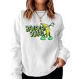 Banana Squad Lustiges Abtupfen Banana Food & Dab Sweatshirt Frauen