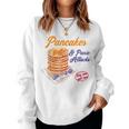 Graphic With Pancakes And Panic Attacks For Girls And Women Sweatshirt Frauen