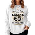 Ladies 65Th Birthday Sayings intage Sweatshirt Frauen