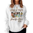 Puerto Rico Girls Trip 2025 Weekend Vacation Matching Women Sweatshirt