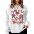 Therapy Team Physical Therapy Ot Valentine Fall Prevention Women Sweatshirt