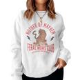 Retro Mother Of Mayhem Feral Moms Club Moms Women Sweatshirt