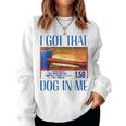 Retrointage I Got-That Dog In Me Hotdog Women's Sweatshirt Frauen