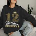 12Th Birthday Girl Princessintage 2011 Cute Sweatshirt Frauen Geschenke für Sie