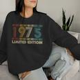 1975Intage Birthday Retrointage Sweatshirt Frauen Geschenke für Sie