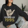 26Th Birthday Ladies 1995 Man Woman 26 Years Sweatshirt Frauen Geschenke für Sie