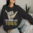 56Th Birthday Ladies 1965 Man Woman 56 Years Sweatshirt Frauen Geschenke für Sie