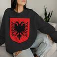 Albania Flag Alban Kosovo Albanian Shqiptar Sweatshirt Frauen Geschenke für Sie