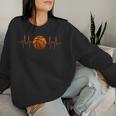 Basketball For N Girls Boys Love Basket Sweatshirt Frauen Geschenke für Sie