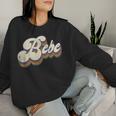 Bebe For Grandma Retro Vintage Mother's Day Bebe Women Sweatshirt Gifts for Her
