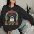 Best Border Collie Mom Ever Dog Mum Sweatshirt Frauen Geschenke für Sie