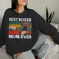 Best Boxer Mom Ever Best Dogs Mum Día De La Madre Sudadera Mujer Regalos para ella