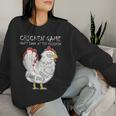 Chicken Game Don`T Look At The Chicken Game Over Farmers Sudadera Mujer Regalos para ella