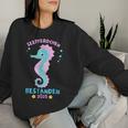 Children's Seahorse Passed Early Swimmer Badge 2025 Sweatshirt Frauen Geschenke für Sie