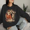 Crâne En Sucre Pour Et Homme Dia De Muertos Catrina Jour Des Morts Sweat-shirt pour femme Cadeaux pour elle
