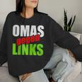 Damen Omas Gegen Links – Statement Grüne Nein Danke Sweatshirt Frauen Geschenke für Sie