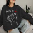 English Bulldog Mum Dog Mum Woman Sweatshirt Frauen Geschenke für Sie