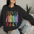 Equal Rights Book Flower Anti Trump Feminist Rights Women Sweatshirt Gifts for Her