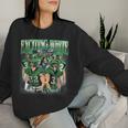 Exciting Whites Apparel Eagles Women Sweatshirt Gifts for Her