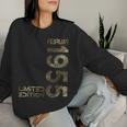 February 1955 Man Woman 70Th Birthday Limited Edition Sweatshirt Frauen Geschenke für Sie