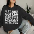 Dance Mom Life Coffee Saying Dancing Squad Women Sweatshirt Gifts for Her