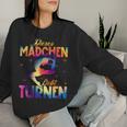 This Girl Loves Gymnastics Acrobatic Gymnastics Sweatshirt Frauen Geschenke für Sie