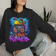 Hiphop Graffiti Music For Boys Girls Freestyle Sweatshirt Frauen Geschenke für Sie