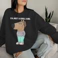 I'm Just A Chill Girl Meme Chill Girls Women Sweatshirt Gifts for Her