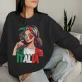 Italy Flag Woman Sunglasses Girls Italy & Italia Sweatshirt Frauen Geschenke für Sie