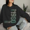 January 1980 Man Woman 44Th Birthday Limited Edition Sweatshirt Frauen Geschenke für Sie