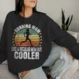 Jogging Retro Marathon Mother's Day Wife Mum Sweatshirt Frauen Geschenke für Sie