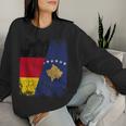 Kosovo Germany Flag Children Kosovo Sweatshirt Frauen Geschenke für Sie