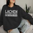 Lachen Ist Die Beste Medizin Nurse Nurse Sweatshirt Frauen Geschenke für Sie