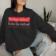 Maths Teacher Humour Maths Student Maths Sweatshirt Frauen Geschenke für Sie