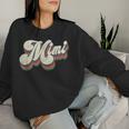 Mimi For Grandma Retro Vintage Mother's Day Mimi Women Sweatshirt Gifts for Her