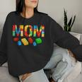 Mom Master Builder Building Blocks Bricks Mother's Day Women Sweatshirt Gifts for Her