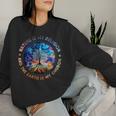 Nature Is My Religion The Earth Is My Church Mandala Tree Sweatshirt Frauen Geschenke für Sie