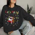 New Year's Eve Outfit Women's 2023 New Year 2024 Party Sweatshirt Frauen Geschenke für Sie